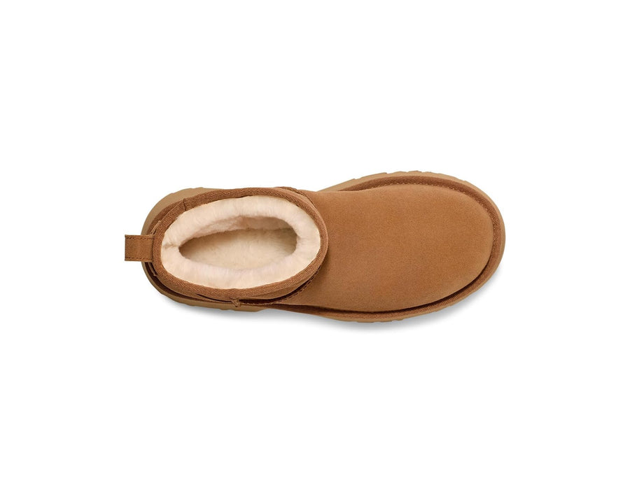 WOMEN'S UGG CLASSIC ULTRA MINI NEW HEIGHTS | CHESTNUT