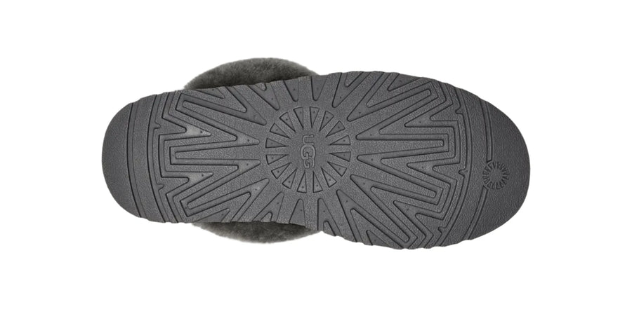 WOMEN'S UGG DISQUETTE SLIPPER | CHARCOAL