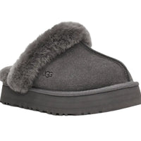 WOMEN'S UGG DISQUETTE SLIPPER | CHARCOAL