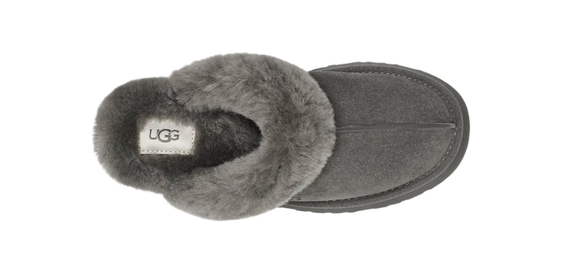 WOMEN'S UGG DISQUETTE SLIPPER | CHARCOAL