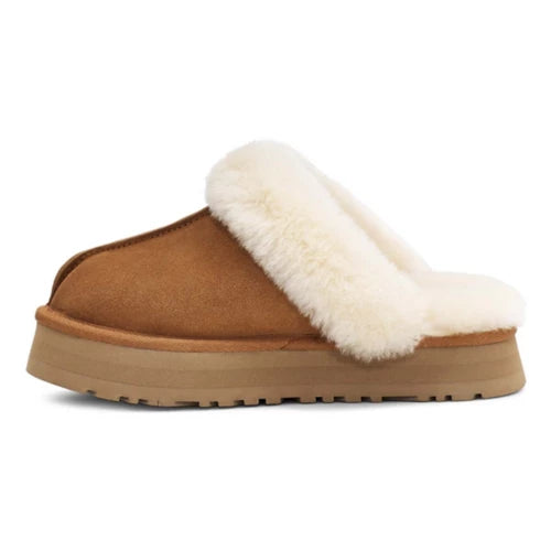 WOMEN'S UGG DISQUETTE SLIPPER | CHESTNUT