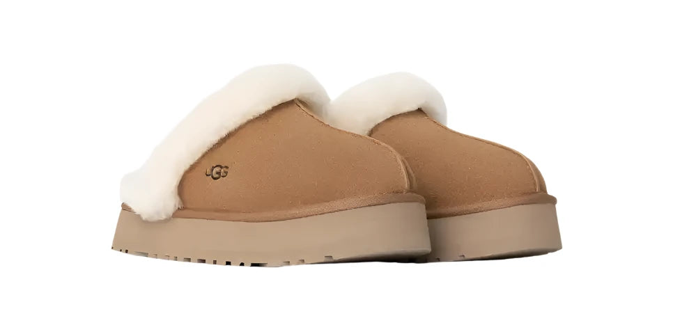 WOMEN'S UGG DISQUETTE SLIPPER | CHESTNUT