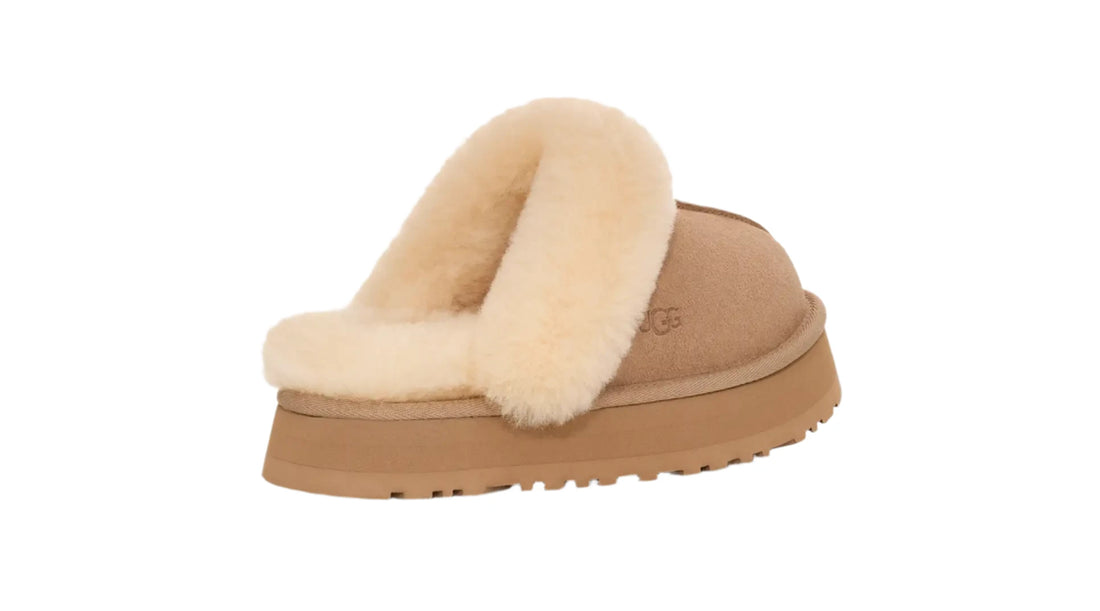 WOMEN'S UGG DISQUETTE SLIPPER | SAND