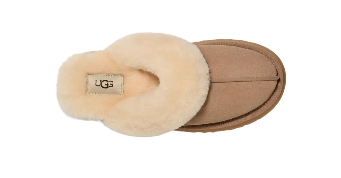 WOMEN'S UGG DISQUETTE SLIPPER | SAND