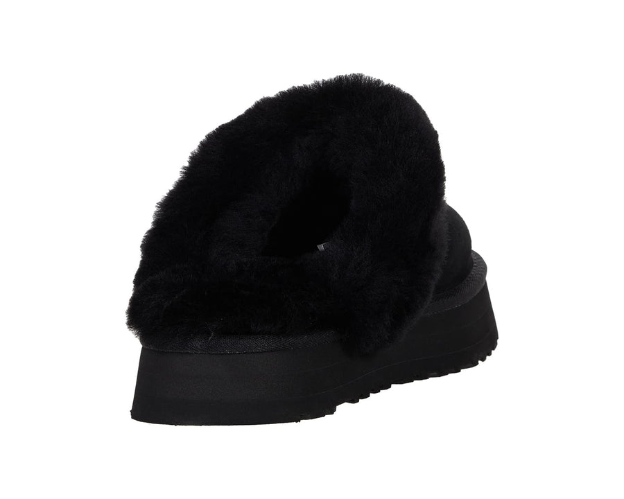 WOMEN'S UGG DISQUETTE SLIPPER | BLACK