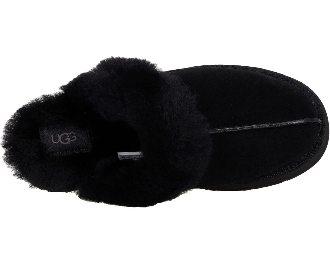 WOMEN'S UGG DISQUETTE SLIPPER | BLACK