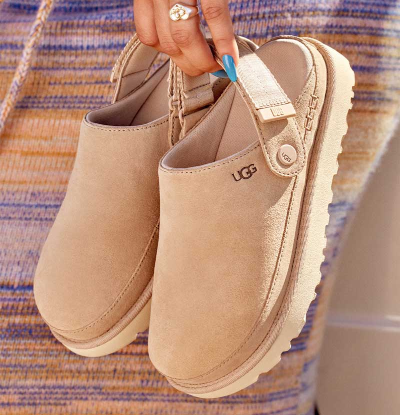 WOMEN'S UGG GOLDENSTAR CLOG | SAND