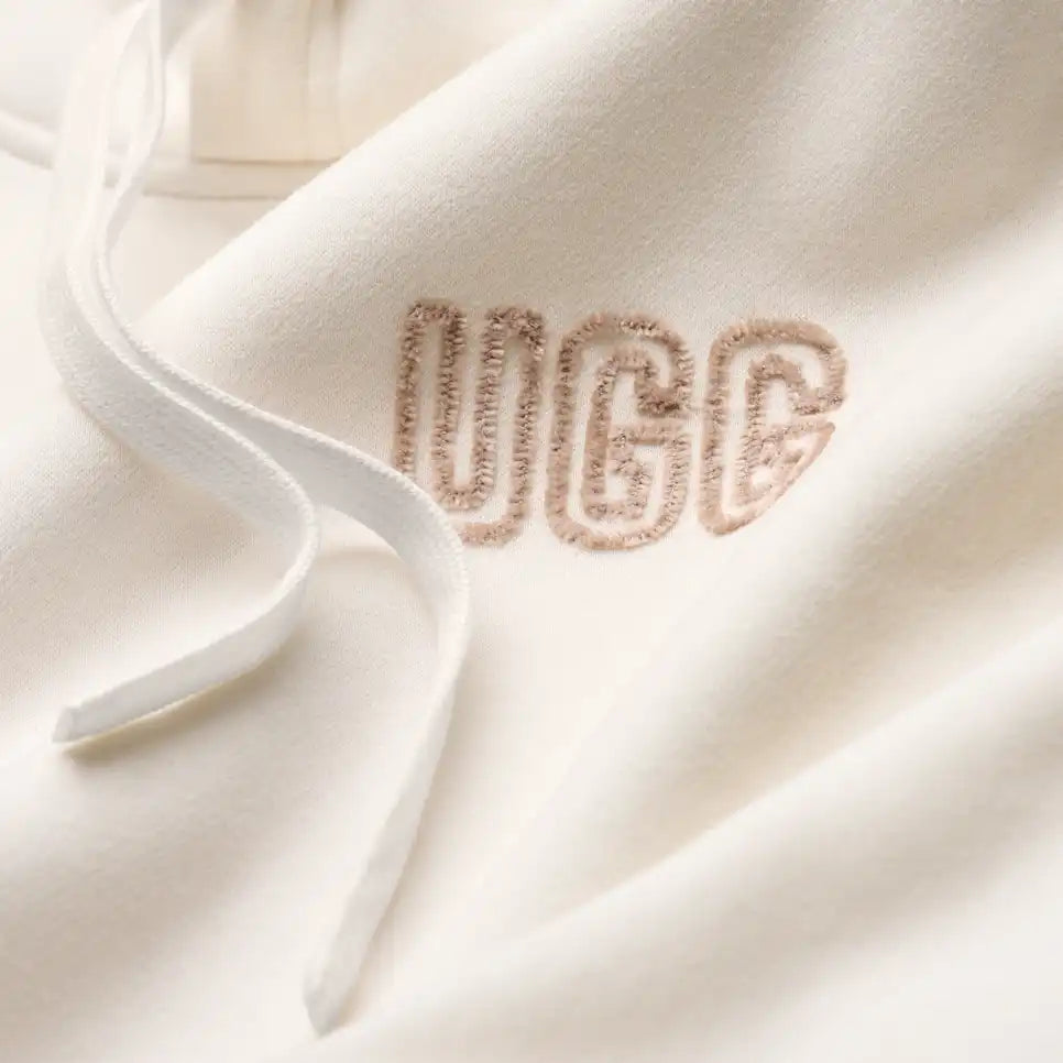 WOMEN'S UGG LOGO HOODIE | NIMBUS