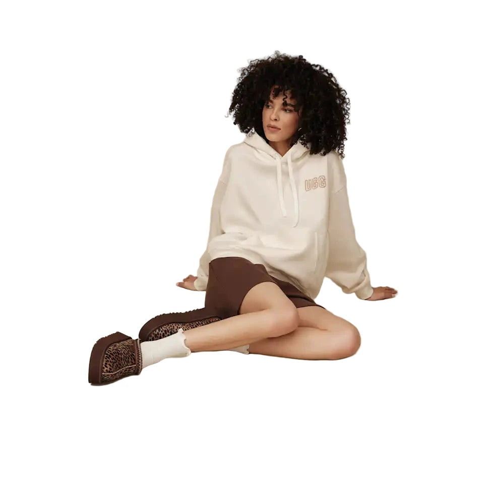 WOMEN'S UGG LOGO HOODIE | NIMBUS
