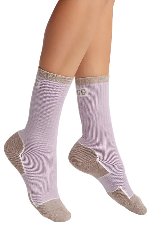 WOMEN'S UGG LUANN WINTER BOOT SOCK | PALE SMOKE / GREY