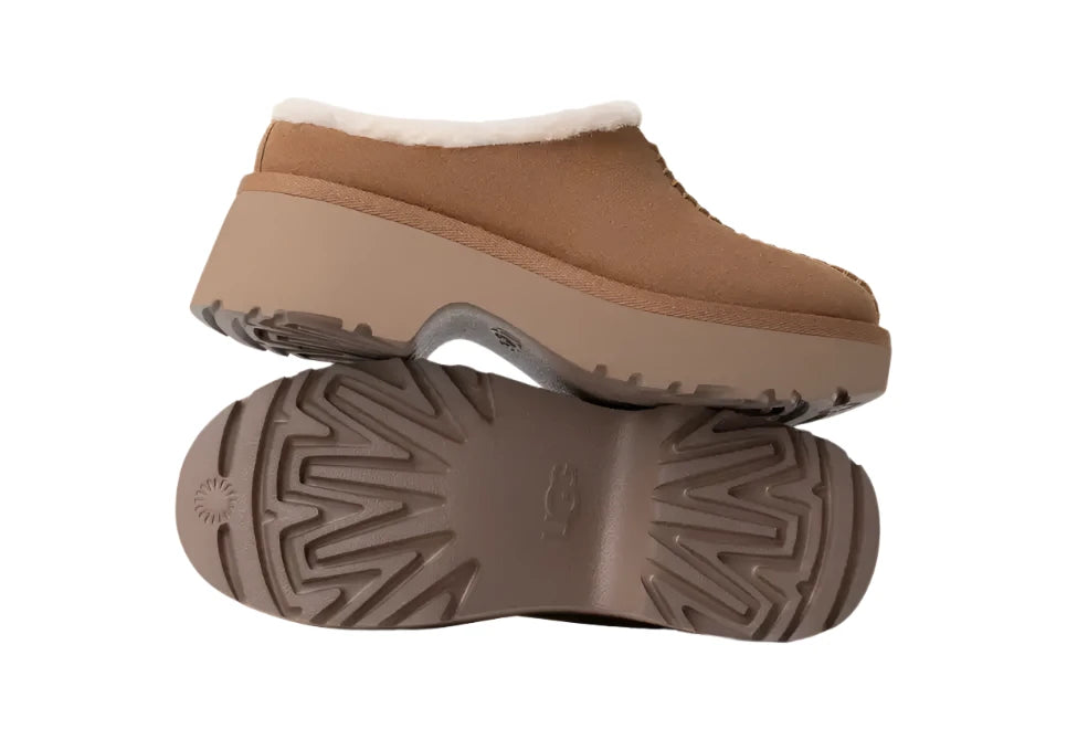 WOMEN'S UGG NEW HEIGHTS COZY CLOG | CHESTNUT