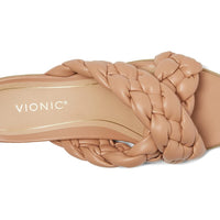 WOMEN'S VIONIC KALINA BRAIDED SLIDE | MACAROON