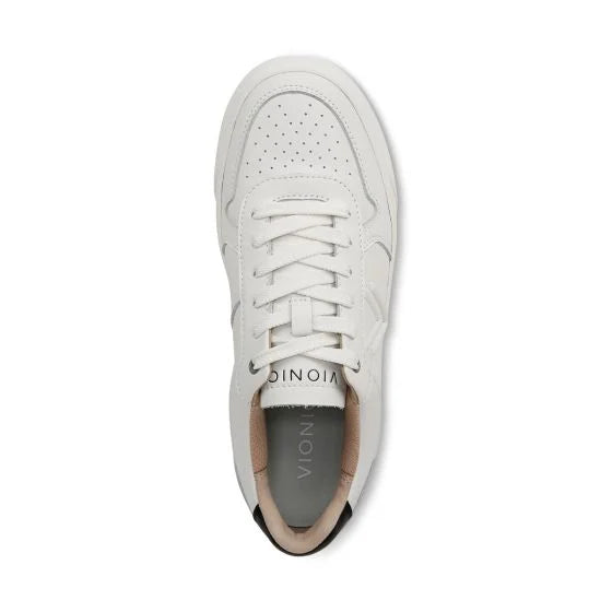 WOMEN'S VIONIC KIMMIE COURT SNEAKER | WHITE LEATHER