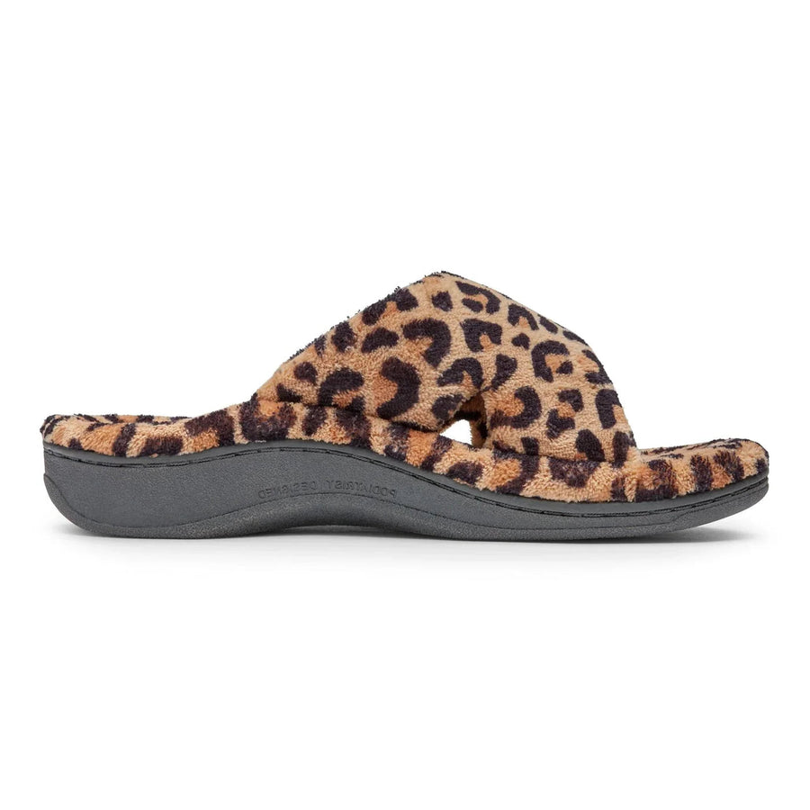 WOMEN'S VIONIC RELAX SLIPPER | NATURAL LEOPARD