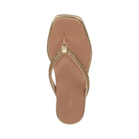 WOMEN'S VIONIC VISTA SHINE SANDAL | GOLD LEATHER