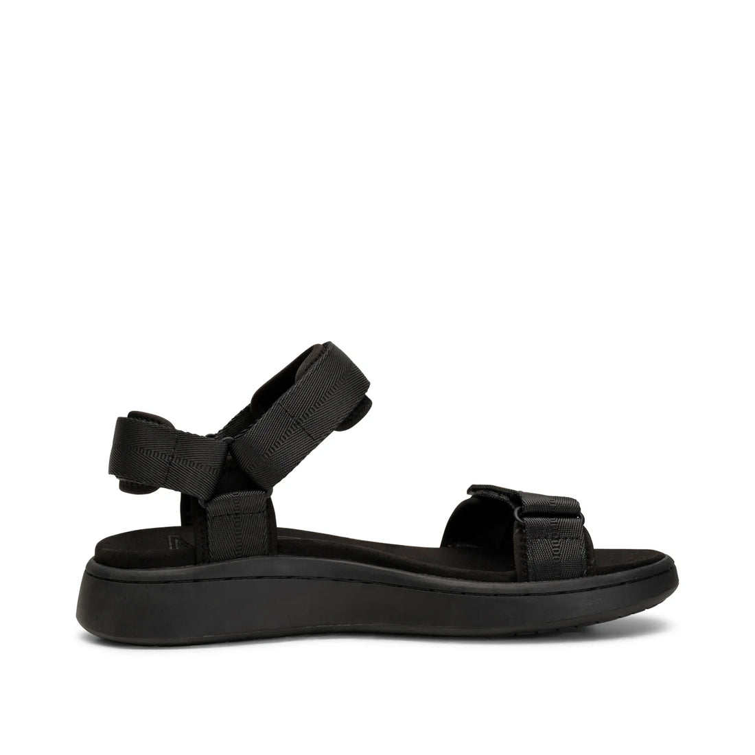 WOMEN'S WODEN LINE SANDAL | BLACK / BLACK