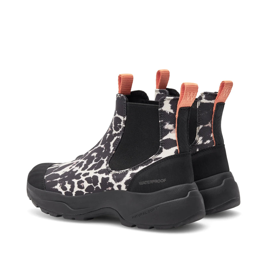 WOMEN'S WODEN SIRI LEO WATERPROOF BOOT | LEOPARD