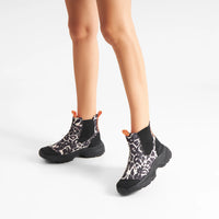 WOMEN'S WODEN SIRI LEO WATERPROOF BOOT | LEOPARD