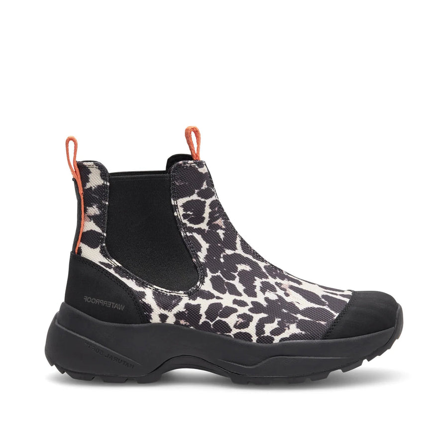 WOMEN'S WODEN SIRI LEO WATERPROOF BOOT | LEOPARD