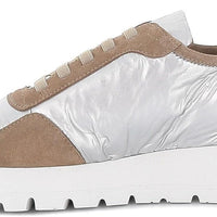 WOMEN'S WONDERS LUNA SNEAKER | TREND TAUPE / NYLON PLATA