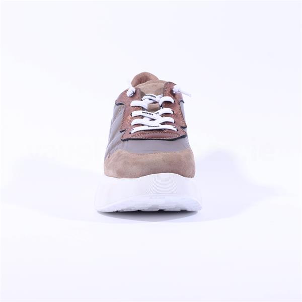 WOMEN'S WONDERS ROMA SNEAKER | TREND TAUPE / NYLON CHAMPAGNE