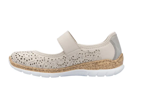 WOMEN'S RIEKER NIKITA 99 | PERLE / CEMENT / PERLCREME