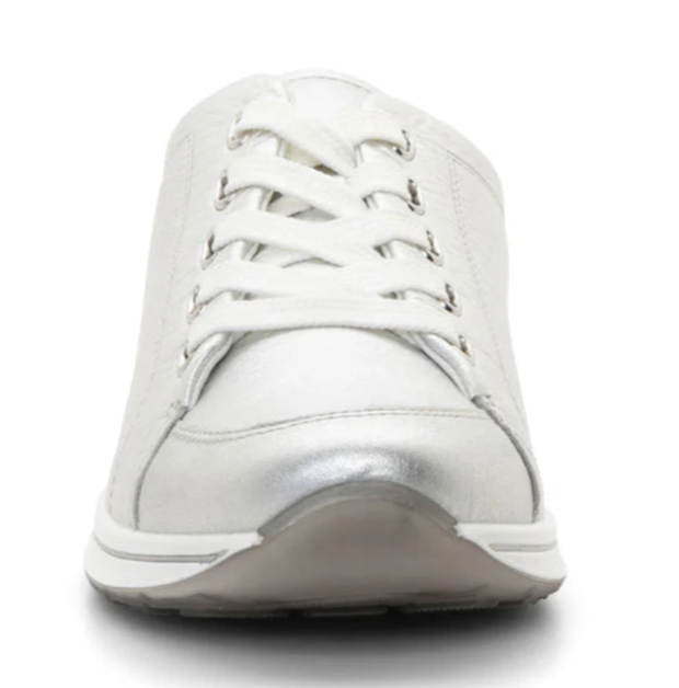 WOMEN'S ARA ORLANDO SLIP-ON SNEAKER | SILVER