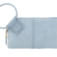 WOMEN'S HOBO SABLE WRISTLET | SKY BUFFED LEATHER