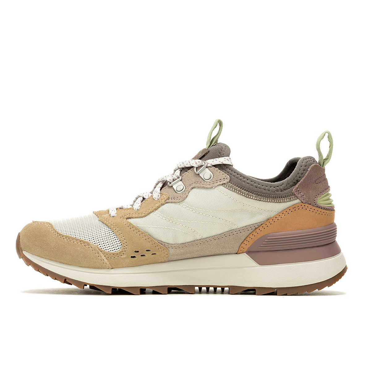 Merrell History Randy Merrell WOMEN'S MERRELL ALPINE 83 RECRAFT SNEAKER | CAMEL MULTI – Randy's Shoes