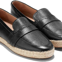 WOMEN'S COLE HAAN CLOUDFEEL MONTAUK ESPADRILLE LOAFER | BLACK