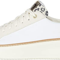 WOMEN'S COLE HAAN GRANDPRØ TOPSPIN SNEAKER | WHITE / LEOPARD PRINT