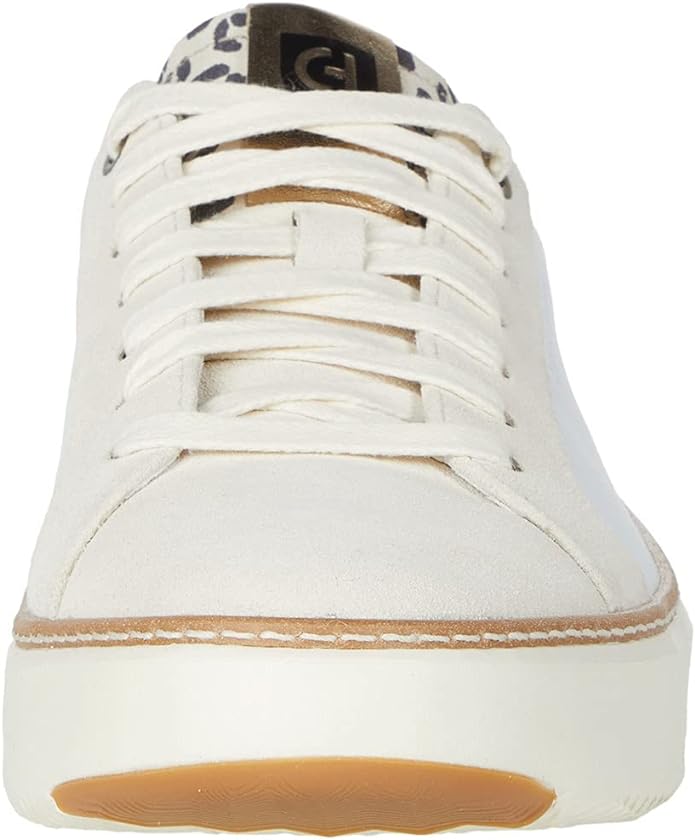 WOMEN'S COLE HAAN GRANDPRØ TOPSPIN SNEAKER | WHITE / LEOPARD PRINT