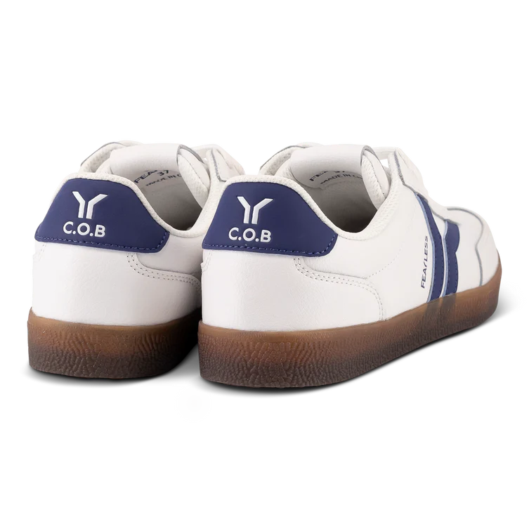 WOMEN'S C.O.B by CULTURE OF BRAVE FEARLESS SNEAKER | WHITE / PURPLE WINGS