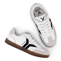 WOMEN'S C.O.B by CULTURE OF BRAVE FEARLESS SNEAKER | WHITE / BLACK WINGS