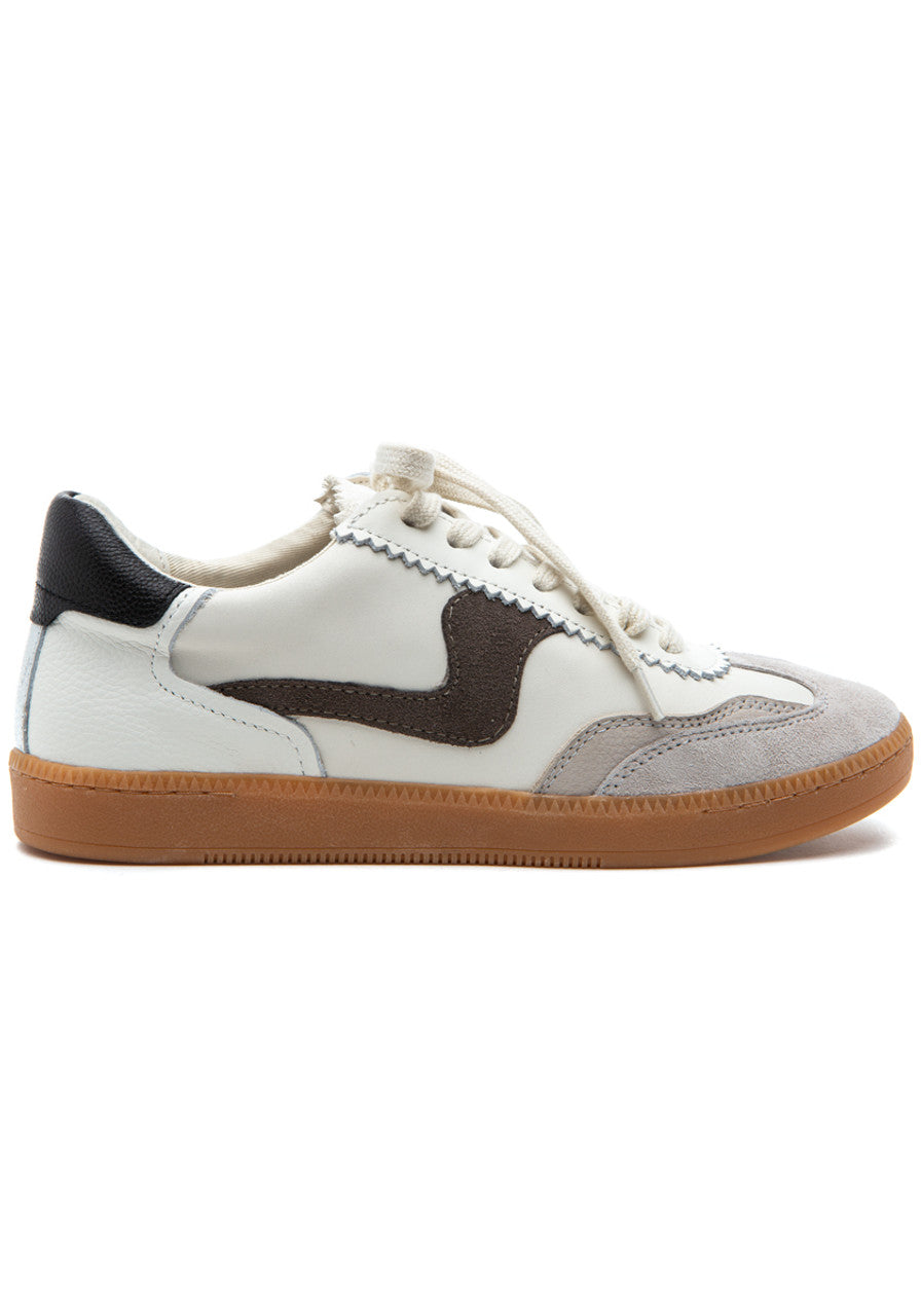 WOMEN'S DOLCE VITA NOTICE SHOE | WHITE / GREY LEATHER