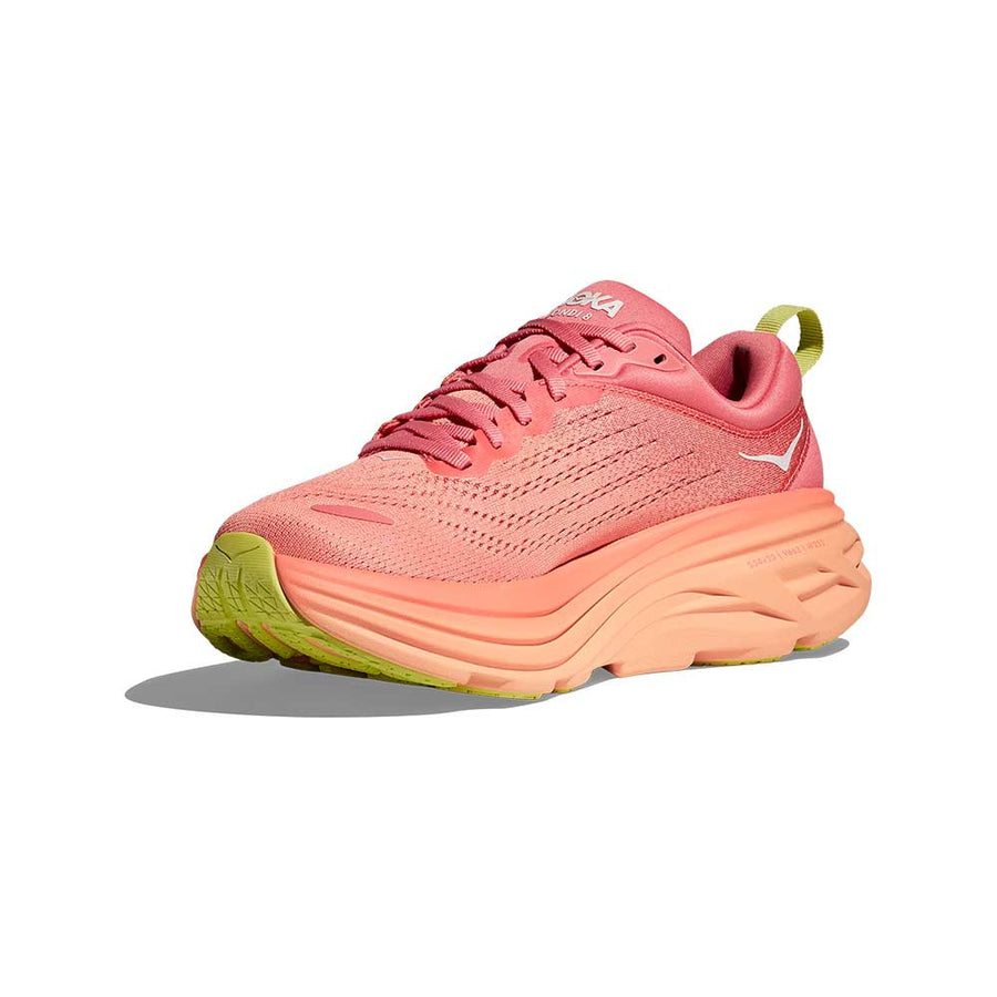 WOMEN'S HOKA BONDI 8 | CORAL / PAPAYA