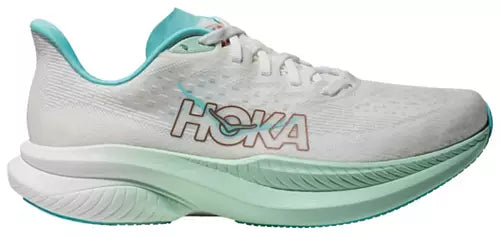 WOMEN'S HOKA MACH 6 | FROST / ROSE GOLD