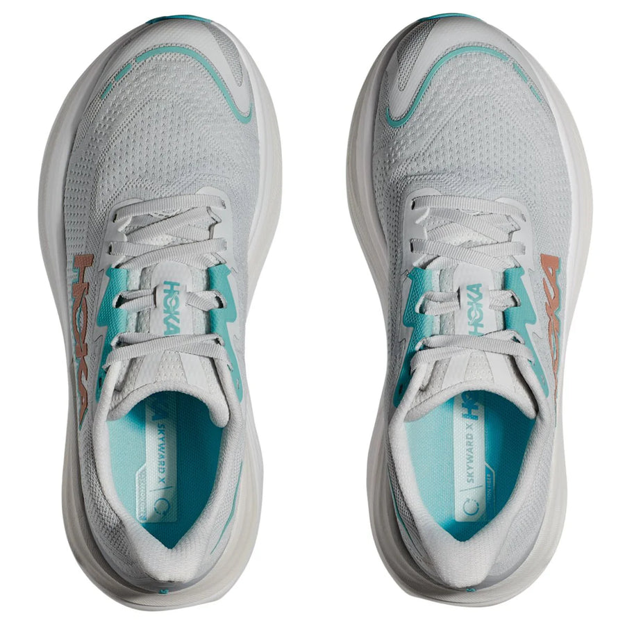 WOMEN'S HOKA SKYWARD X | COSMIC GREY / ROSE GOLD