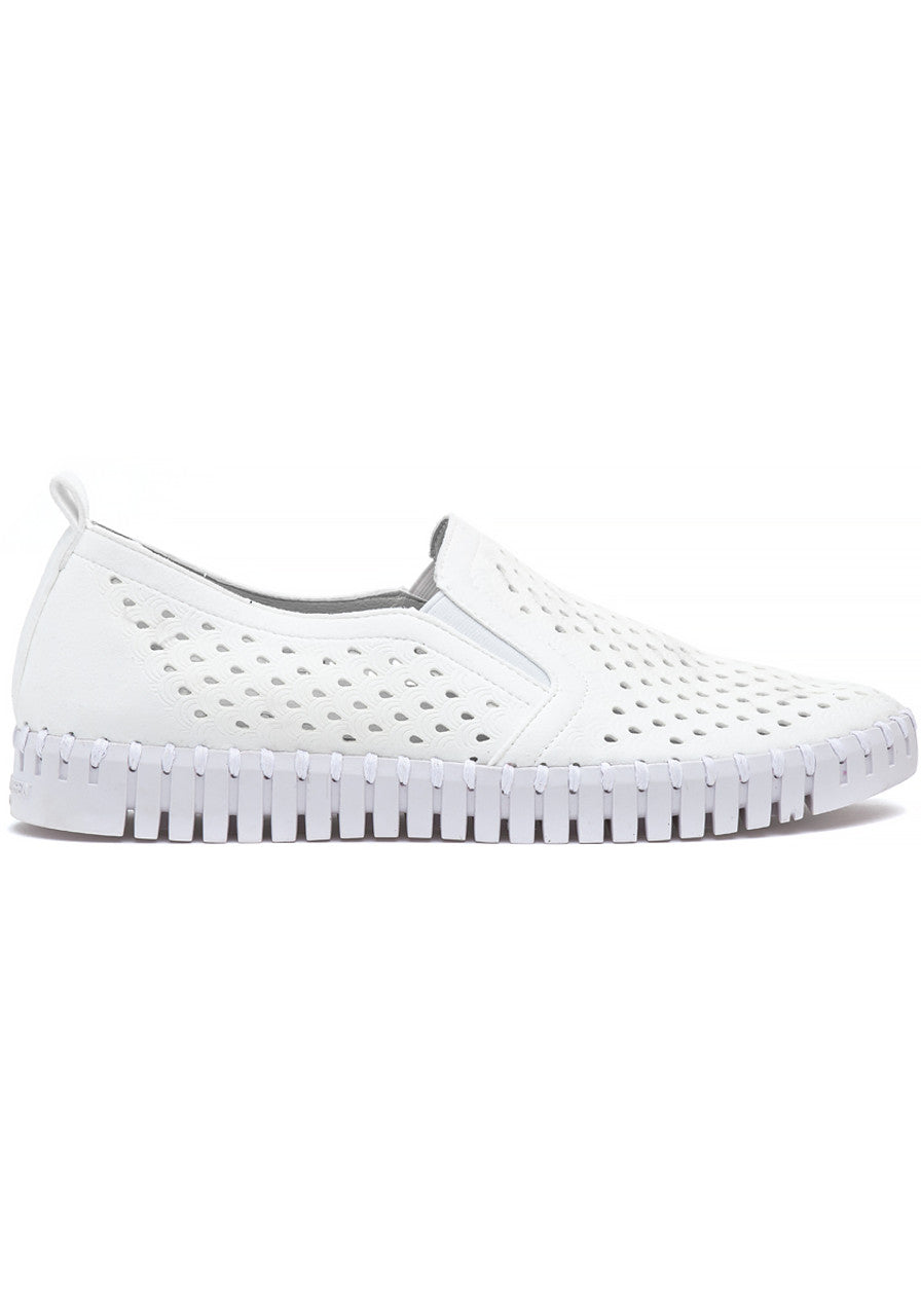 WOMEN'S ILSE JACOBSEN TULIP SLIP-ON | WHITE