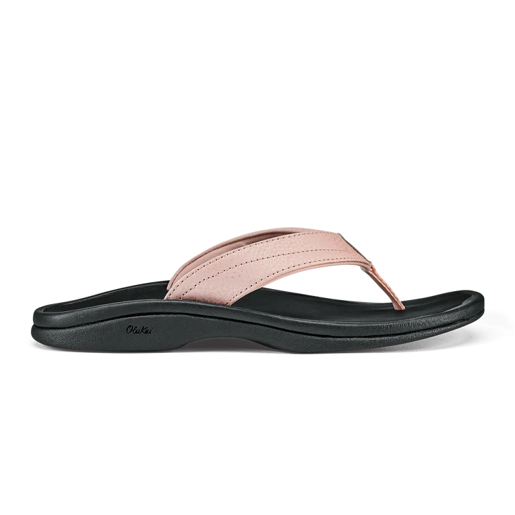 WOMEN'S OLUKAI 'OHANA | PETAL PINK / BLACK