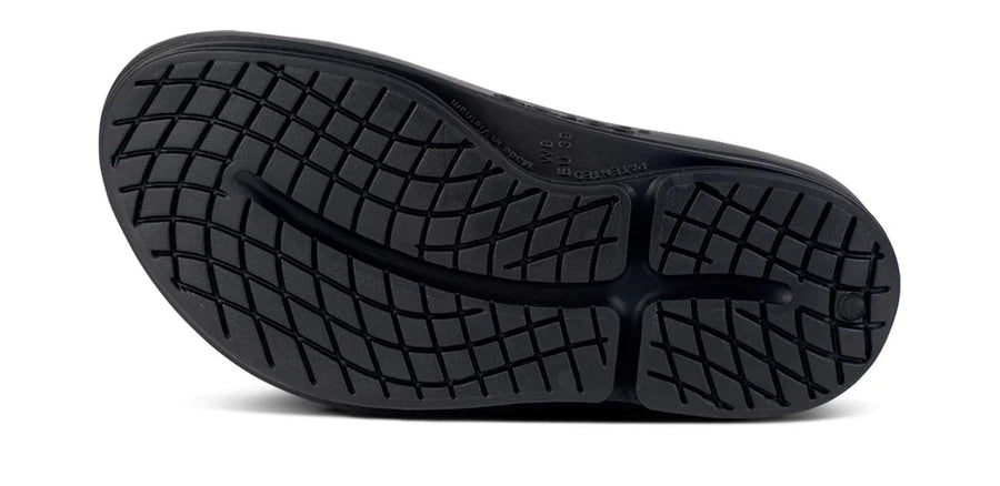 WOMEN'S OOFOS OOMEGA OOAHH SLIDE | BLACK