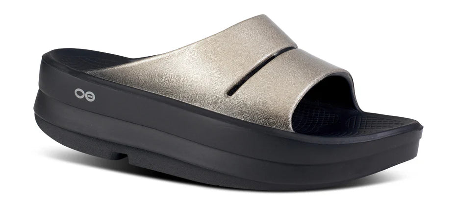 WOMEN'S OOFOS OOMEGA OOAHH SLIDE | LATTE