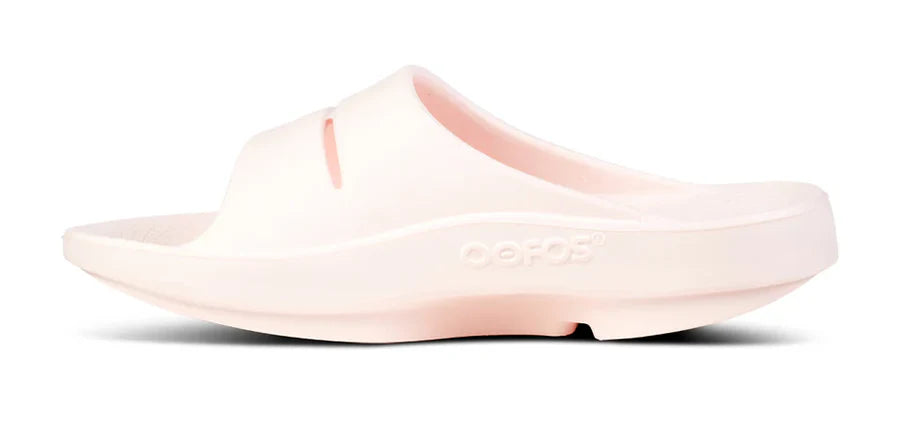 WOMEN'S OOFOS OOAHH RECOVERY SLIDE | BLUSH