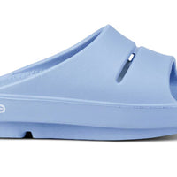 WOMEN'S OOFOS OOAHH RECOVERY SLIDE | NEPTUNE BLUE