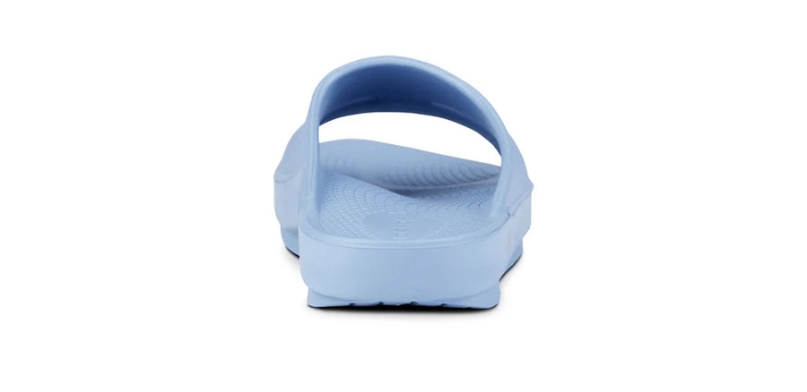 WOMEN'S OOFOS OOAHH RECOVERY SLIDE | NEPTUNE BLUE