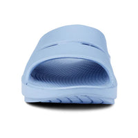 WOMEN'S OOFOS OOAHH RECOVERY SLIDE | NEPTUNE BLUE