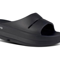 WOMEN'S OOFOS OOMEGA OOAHH SLIDE | BLACK