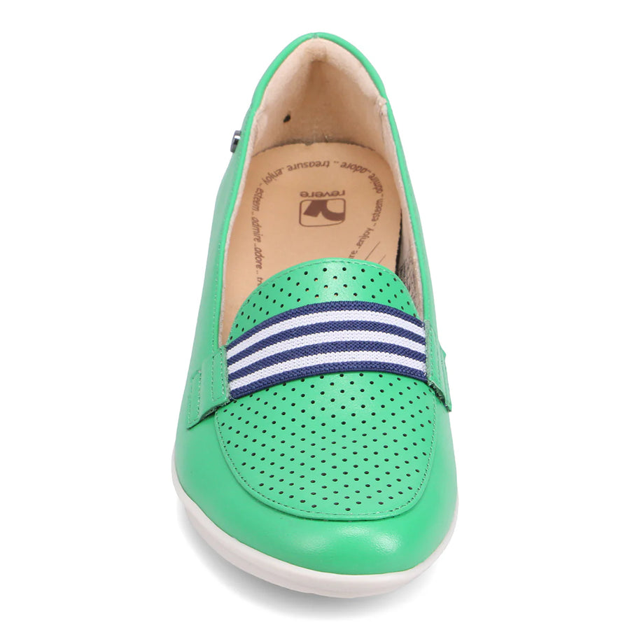 WOMEN'S REVERE MONTE CARLO LOAFER | EMERALD