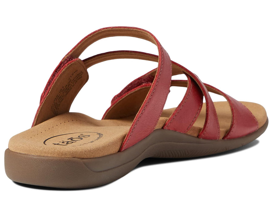 WOMEN'S TAOS DOUBLE U SANDAL | RED