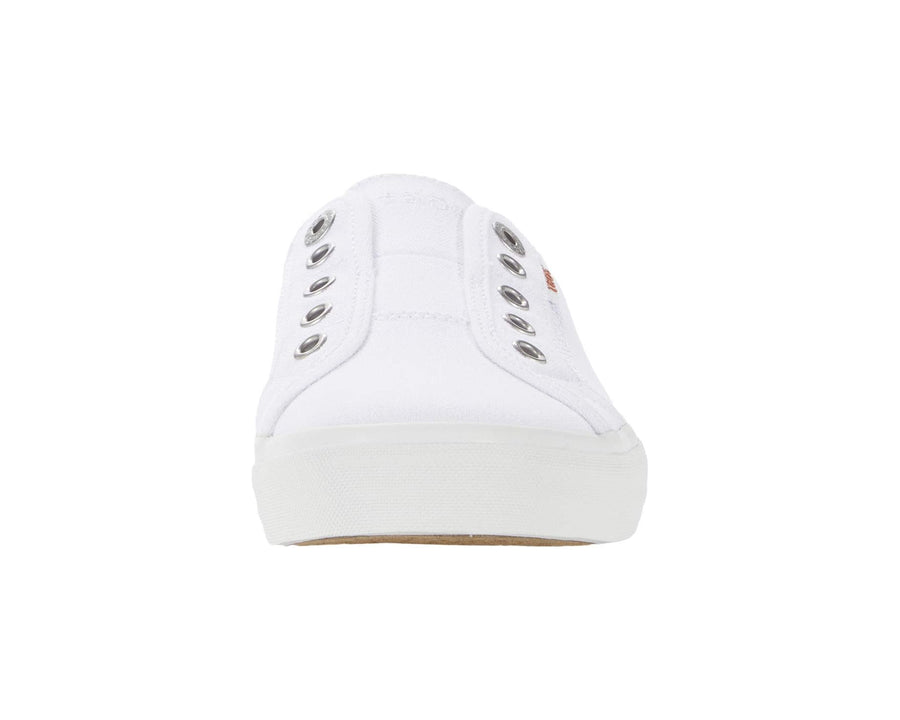 WOMEN'S TAOS EZ SOUL SNEAKER | WHITE CANVAS